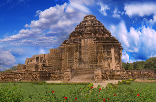Sun Temple, Konark, India, side view
